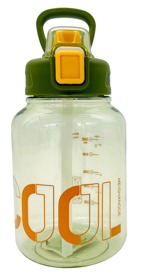 MSD Transparent Plastic Water Bottle 800ml, Green - Al Kabayel Discount CentreMSD Transparent Plastic Water Bottle 800ml, GreenWater BottlesMSDAl Kabayel Discount Centre