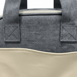 Mujian Grey & Cream Lunch Box Bag - 20×25cm - Al Kabayel Discount CentreMujian Grey & Cream Lunch Box Bag - 20×25cmLunch BagsMUJIANAl Kabayel Discount Centre