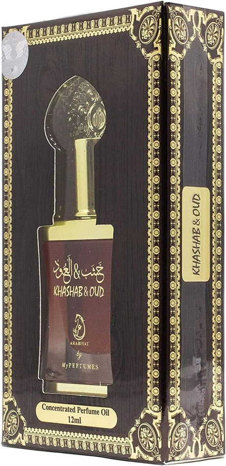My Perfumes Khashab & Oud Concentrated Perfume Oil For Unisex - 12ML - Al Kabayel Discount CentreMy Perfumes Khashab & Oud Concentrated Perfume Oil For Unisex - 12MLPerfumesMY PERFUMESAl Kabayel Discount Centre
