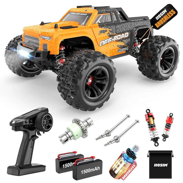 My Toys 1:16 Scale R/C 4WD High - Speed Off - Road Truck, Metal Differentials, Spur Gear Assembly , Rubber Tires, Oil Filled Shock - Al Kabayel Discount CentreMy Toys 1:16 Scale R/C 4WD High - Speed Off - Road Truck, Metal Differentials, Spur Gear Assembly , Rubber Tires, Oil Filled ShockRemote Control toysMY TOYSAl Kabayel Discount Centre