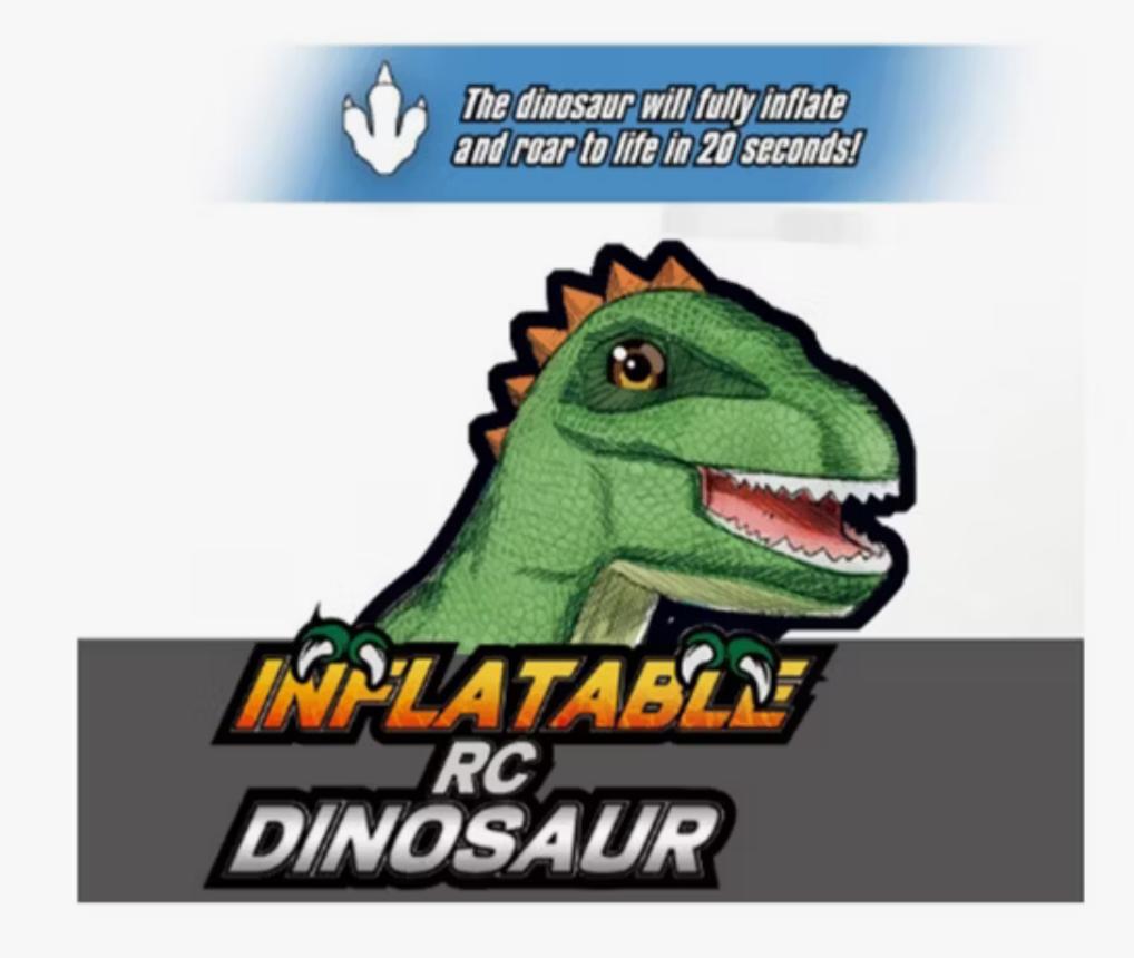 My Toys Inflatable Dinosaur, 2.4GHz Full Function Controls, Dual Joystick Controller, Dino Sounds, E9001 - Al Kabayel Discount CentreMy Toys Inflatable Dinosaur, 2.4GHz Full Function Controls, Dual Joystick Controller, Dino Sounds, E9001Remote Control toysMY TOYSAl Kabayel Discount Centre