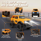 My Toys R/C Offroad Climber Car, 1:16 Scale, High Performance & Powerful Drice, 2.4GHz Full Function Transmitter, Orange - Al Kabayel Discount CentreMy Toys R/C Offroad Climber Car, 1:16 Scale, High Performance & Powerful Drice, 2.4GHz Full Function Transmitter, OrangeRemote Control toysMY TOYSAl Kabayel Discount Centre