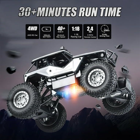 My Toys RC Storm Climbing Car 1:18 Scale, Conquer all Terrain with High Speed, White - Al Kabayel Discount CentreMy Toys RC Storm Climbing Car 1:18 Scale, Conquer all Terrain with High Speed, WhiteRemote Control toysMY TOYSAl Kabayel Discount Centre