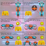 My Toys R/C Stunt Deformation Car, Sprint - Variant - Roll, 2.4GHz Remote Control, 3 Control Modes(Guesture Sensing, R/C, Watch R/C), Blue/Orange - Al Kabayel Discount CentreMy Toys R/C Stunt Deformation Car, Sprint - Variant - Roll, 2.4GHz Remote Control, 3 Control Modes(Guesture Sensing, R/C, Watch R/C), Blue/OrangeRemote Control toysMY TOYSAl Kabayel Discount Centre