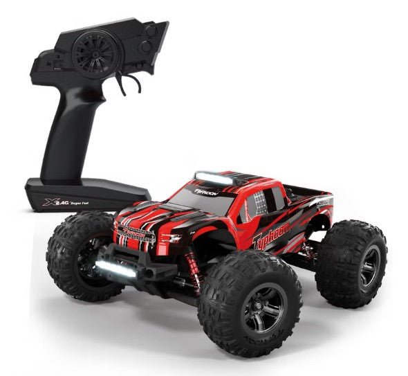 My Toys Typhoon 1:10 Scale Racing Car, 2.4G Super Fast, Independent Suspension, Metal Drive Shaft System, Gear Differential Designl, 3kg Analog Servo, 550 Power Motor, Red - MT690 - Al Kabayel Discount CentreMy Toys Typhoon 1:10 Scale Racing Car, 2.4G Super Fast, Independent Suspension, Metal Drive Shaft System, Gear Differential Designl, 3kg Analog Servo, 550 Power Motor, Red - MT690Remote Control toysMY TOYSAl Kabayel Discount Centre