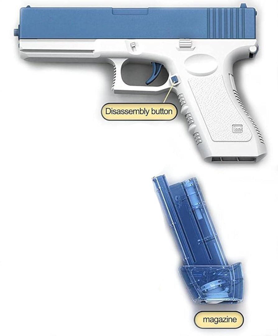 My Toys Water Gun, Electric Continuous Emission, 3.7V Rechargeable Battery, Blue - Al Kabayel Discount CentreMy Toys Water Gun, Electric Continuous Emission, 3.7V Rechargeable Battery, BlueBlaster & foam playMY TOYSAl Kabayel Discount Centre