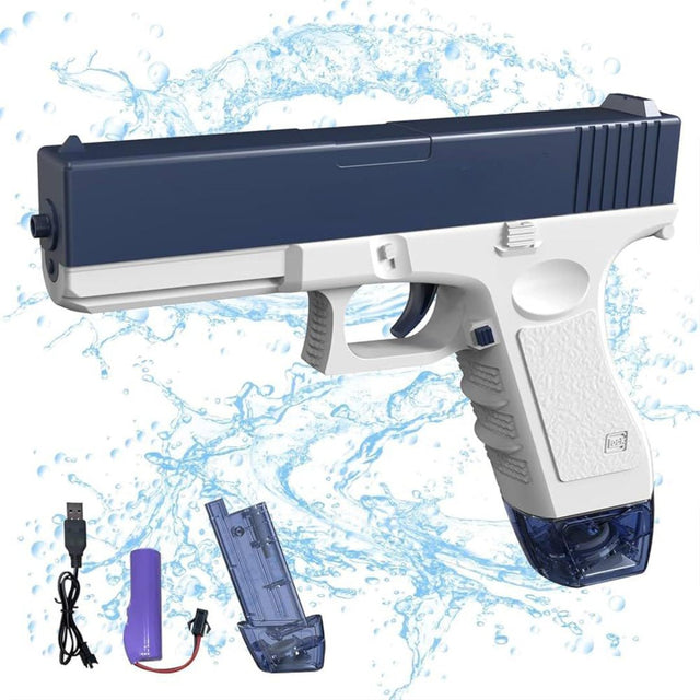 My Toys Water Gun, Electric Continuous Emission, 3.7V Rechargeable Battery, Blue - Al Kabayel Discount CentreMy Toys Water Gun, Electric Continuous Emission, 3.7V Rechargeable Battery, BlueBlaster & foam playMY TOYSAl Kabayel Discount Centre
