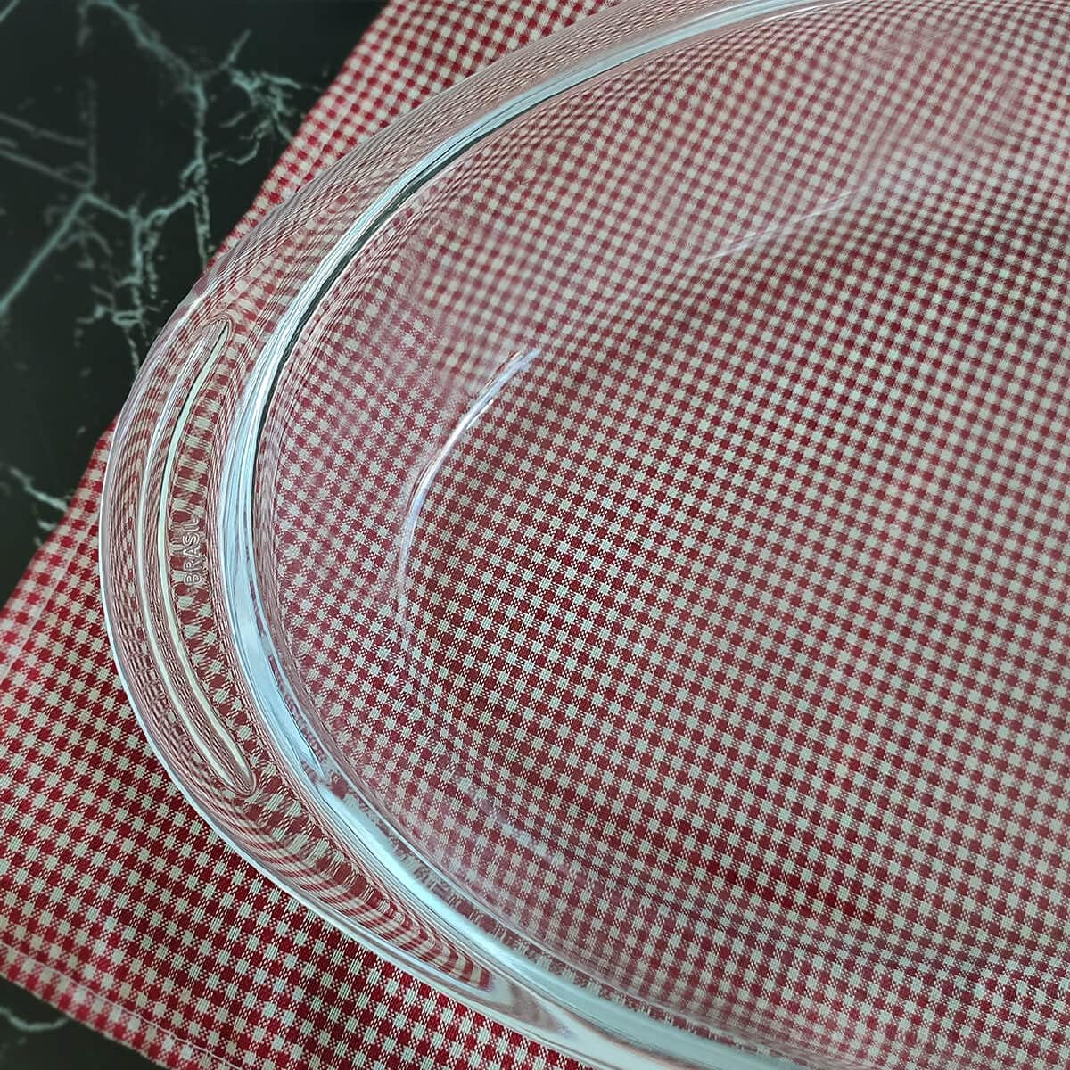 NADIR Oval Borosilicate Baking Tray/Roaster 2.5 Liter, 310mm*205mm*57mm - Al Kabayel Discount CentreNADIR Oval Borosilicate Baking Tray/Roaster 2.5 Liter, 310mm*205mm*57mmFood ContainersNADIRAl Kabayel Discount Centre