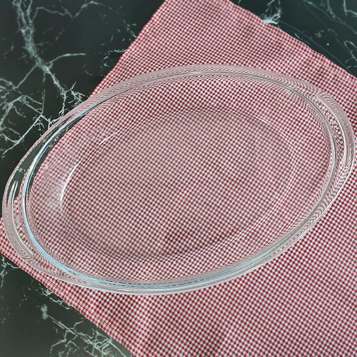 NADIR Oval Borosilicate Baking Tray/Roaster 2.5 Liter, 310mm*205mm*57mm - Al Kabayel Discount CentreNADIR Oval Borosilicate Baking Tray/Roaster 2.5 Liter, 310mm*205mm*57mmFood ContainersNADIRAl Kabayel Discount Centre