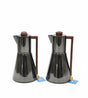 Najib 1+1 Liter Premium Double Vacuum Flask Set – Black Nickel Finish with Elegant Wood Handle, Ideal for Hot & Cold Beverages - Al Kabayel Discount CentreNajib 1+1 Liter Premium Double Vacuum Flask Set – Black Nickel Finish with Elegant Wood Handle, Ideal for Hot & Cold BeveragesThermosNAJIBAl Kabayel Discount Centre
