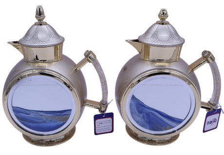 Najib 2Pcs Vacuum Flask 0.75Litr Gold With Assorted Sand Color - Al Kabayel Discount CentreNajib 2Pcs Vacuum Flask 0.75Litr Gold With Assorted Sand ColorThermosNAJIBAl Kabayel Discount Centre