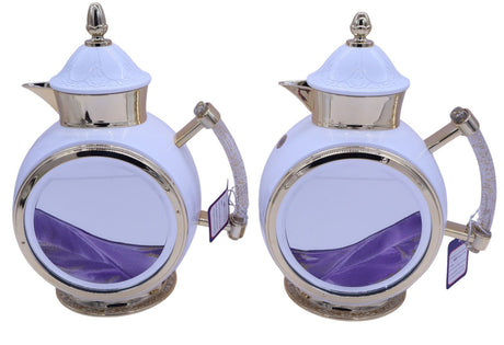 Najib 2Pcs Vacuum Flask 0.75Litr White Gold With Assorted Sand Color - Al Kabayel Discount CentreNajib 2Pcs Vacuum Flask 0.75Litr White Gold With Assorted Sand ColorThermosNAJIBAl Kabayel Discount Centre