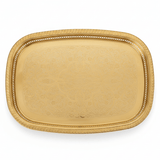 Najib Large Rectangular Gold Stainless Steel Serving Tray, Elegant Decorative Food & Drink Serving Platter for Home Kitchen Dining Table Parties & Events – 55 x 40 cm - Al Kabayel Discount CentreNajib Large Rectangular Gold Stainless Steel Serving Tray, Elegant Decorative Food & Drink Serving Platter for Home Kitchen Dining Table Parties & Events – 55 x 40 cmServing TraysNajibAl Kabayel Discount Centre