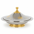 Najib Maglite Stainless Steel Koozy Tray with Lid – Gold & Silver - 40cm / 45cm / 50cm - Al Kabayel Discount CentreNajib Maglite Stainless Steel Koozy Tray with Lid – Gold & Silver - 40cm / 45cm / 50cmCasserolesNAJIBAl Kabayel Discount Centre