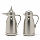 Najib Matte Silver Vacuum Flask with Durable Build Classic Insulated Beverage Bottle 1+1 Liter - Al Kabayel Discount CentreNajib Matte Silver Vacuum Flask with Durable Build Classic Insulated Beverage Bottle 1+1 LiterThermosNAJIBAl Kabayel Discount Centre