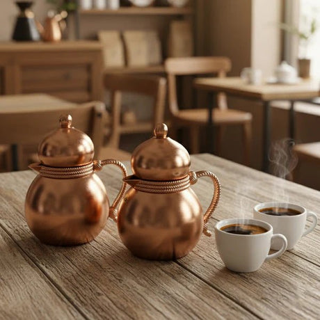 Najib NB6110 - F Vacuum Flask 2 - Piece Set – 0.5L & 0.7L – Matte Rose Gold Finish - Al Kabayel Discount CentreNajib NB6110 - F Vacuum Flask 2 - Piece Set – 0.5L & 0.7L – Matte Rose Gold FinishThermosNAJIBAl Kabayel Discount Centre