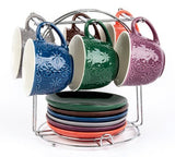 NAUTILUS 13pcs Tea Set, 240ml Mug and Saucer with Stand, RNGT - 231310 - Al Kabayel Discount CentreNAUTILUS 13pcs Tea Set, 240ml Mug and Saucer with Stand, RNGT - 231310Tea SetsNAUTILUSAl Kabayel Discount Centre