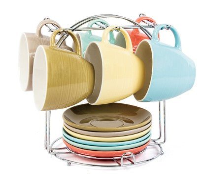 NAUTILUS 13pcs Tea Set, 240ml Mug and Saucer with Stand, RNGT - 31644 - Al Kabayel Discount CentreNAUTILUS 13pcs Tea Set, 240ml Mug and Saucer with Stand, RNGT - 31644Tea SetsNAUTILUSAl Kabayel Discount Centre