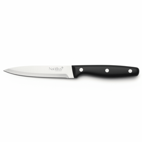 Nautilus 3.5" Paring Knife with ABS Handle – Black Precision Knife (RNGT - 79006) - Al Kabayel Discount CentreNautilus 3.5" Paring Knife with ABS Handle – Black Precision Knife (RNGT - 79006)Knife & Knife SetsNAUTILUSAl Kabayel Discount Centre
