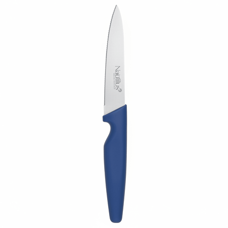 Nautilus 3.5" Paring Knife with PP Handle – Blue Compact Kitchen Knife (RNGT - 85906) - Al Kabayel Discount CentreNautilus 3.5" Paring Knife with PP Handle – Blue Compact Kitchen Knife (RNGT - 85906)Knife & Knife SetsNAUTILUSAl Kabayel Discount Centre