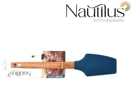 NAUTILUS Beech Wood Handle Silicone Spatula 30cm*6cm, RNGT - 0502 - Al Kabayel Discount CentreNAUTILUS Beech Wood Handle Silicone Spatula 30cm*6cm, RNGT - 0502Cookware AccessoriesNAUTILUSAl Kabayel Discount Centre