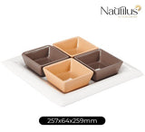 Nautilus Ceramic 5pcs Tableware Serving Set 257mm*64mm*259mm, RNGT - 10600 - Al Kabayel Discount CentreNautilus Ceramic 5pcs Tableware Serving Set 257mm*64mm*259mm, RNGT - 10600Serveware SetsNAUTILUSAl Kabayel Discount Centre