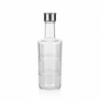 Nautilus Crystal - Cut Glass Water Bottle with Stainless Steel Cap — Vertical Rib & Grid Panel Design, 1 Litre - Al Kabayel Discount CentreNautilus Crystal - Cut Glass Water Bottle with Stainless Steel Cap — Vertical Rib & Grid Panel Design, 1 LitreJugsNAUTILUSAl Kabayel Discount Centre