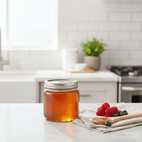Nautilus Glass Jar 270ml Glass, Non - Toxic and Food - Safe Material, Dishwasher Safe ,With metal lid - Clear and Silver - Al Kabayel Discount CentreNautilus Glass Jar 270ml Glass, Non - Toxic and Food - Safe Material, Dishwasher Safe ,With metal lid - Clear and SilverJars & Food SaversNAUTILUSAl Kabayel Discount Centre