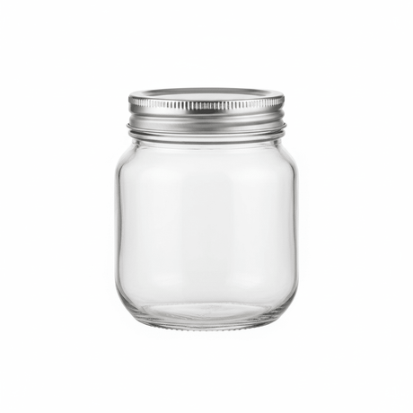 Nautilus Glass Jar 330ml Glass, Non - Toxic and Food - Safe Material, Dishwasher Safe ,With metal lid - Clear - Al Kabayel Discount CentreNautilus Glass Jar 330ml Glass, Non - Toxic and Food - Safe Material, Dishwasher Safe ,With metal lid - ClearJars & Food SaversNAUTILUSAl Kabayel Discount Centre