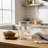 Nautilus Glass Jar 420ml Glass With metal lid - Clear and Silver, RNGT - 10609 - Al Kabayel Discount CentreNautilus Glass Jar 420ml Glass With metal lid - Clear and Silver, RNGT - 10609Jars & Food SaversNAUTILUSAl Kabayel Discount Centre