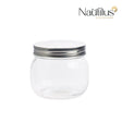 Nautilus Glass Jar 430ml Glass, Non - Toxic and Food - Safe Material, Dishwasher Safe ,With metal lid - Clear - Al Kabayel Discount CentreNautilus Glass Jar 430ml Glass, Non - Toxic and Food - Safe Material, Dishwasher Safe ,With metal lid - ClearJars & Food SaversNAUTILUSAl Kabayel Discount Centre