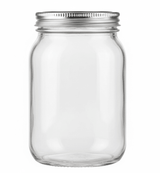 Nautilus Glass Jar 490ml Glass, Non - Toxic and Food - Safe Material, Dishwasher Safe ,With metal lid - Clear - Al Kabayel Discount CentreNautilus Glass Jar 490ml Glass, Non - Toxic and Food - Safe Material, Dishwasher Safe ,With metal lid - ClearJars & Food SaversNAUTILUSAl Kabayel Discount Centre