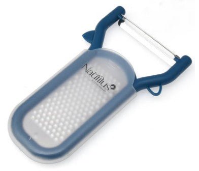 NAUTILUS Multi - Functional Peeler and Grater, Blue, RNGT - 0192 - Al Kabayel Discount CentreNAUTILUS Multi - Functional Peeler and Grater, Blue, RNGT - 0192Cookware AccessoriesNAUTILUSAl Kabayel Discount Centre