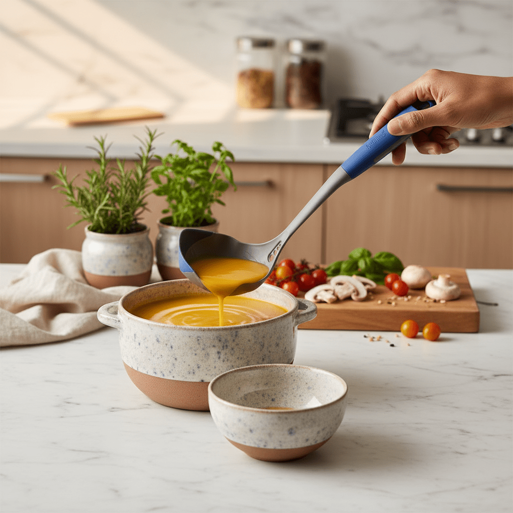 Nautilus Nylon Ladle with PP+TRP Handle – 33cm Heat - Resistant Cooking Spoon (RNGT - 9505) - Al Kabayel Discount CentreNautilus Nylon Ladle with PP+TRP Handle – 33cm Heat - Resistant Cooking Spoon (RNGT - 9505)Ladle SpoonNAUTILUSAl Kabayel Discount Centre