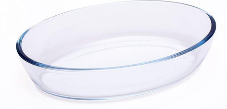 NAUTILUS Oval Borosilicate Glass Baking Tray 1.6 Liter, 258mm*179mm*60mm, RNGT - 10547 - Al Kabayel Discount CentreNAUTILUS Oval Borosilicate Glass Baking Tray 1.6 Liter, 258mm*179mm*60mm, RNGT - 10547Food ContainersNAUTILUSAl Kabayel Discount Centre