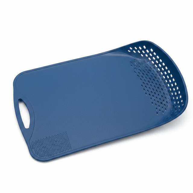 Nautilus PP Cutting Board 38×24cm with Built - In Strainer & Handle - Al Kabayel Discount CentreNautilus PP Cutting Board 38×24cm with Built - In Strainer & HandleKitchen Utensils & GadgetsNAUTILUSAl Kabayel Discount Centre