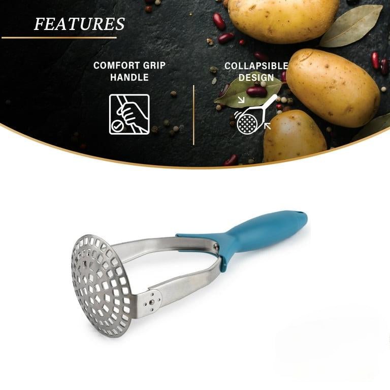 NAUTILUS PP Handle Stainless Steel Potato Masher, Blue, RNGT - 00142 - Al Kabayel Discount CentreNAUTILUS PP Handle Stainless Steel Potato Masher, Blue, RNGT - 00142Cookware AccessoriesNAUTILUSAl Kabayel Discount Centre