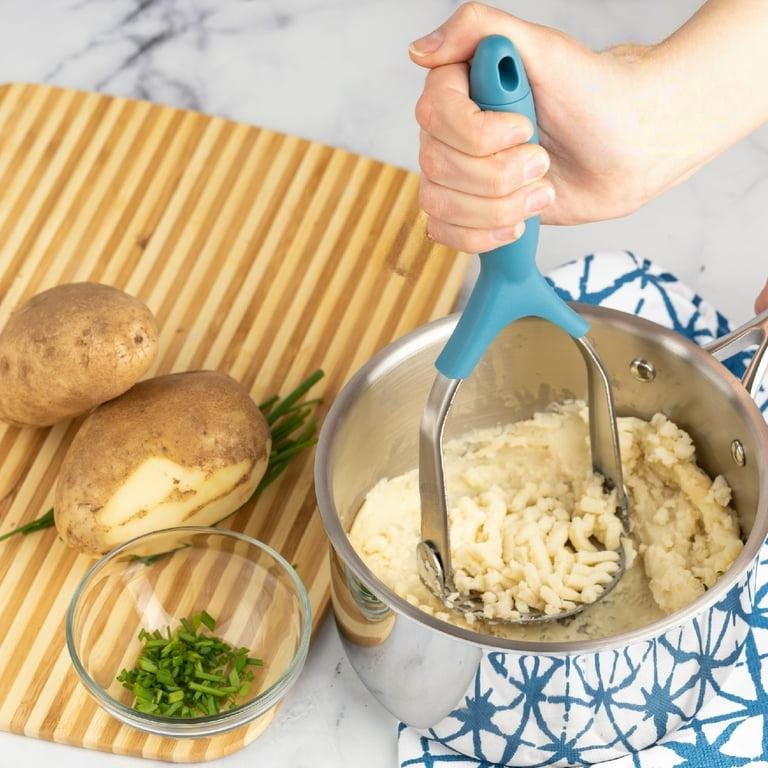 NAUTILUS PP Handle Stainless Steel Potato Masher, Blue, RNGT - 00142 - Al Kabayel Discount CentreNAUTILUS PP Handle Stainless Steel Potato Masher, Blue, RNGT - 00142Cookware AccessoriesNAUTILUSAl Kabayel Discount Centre