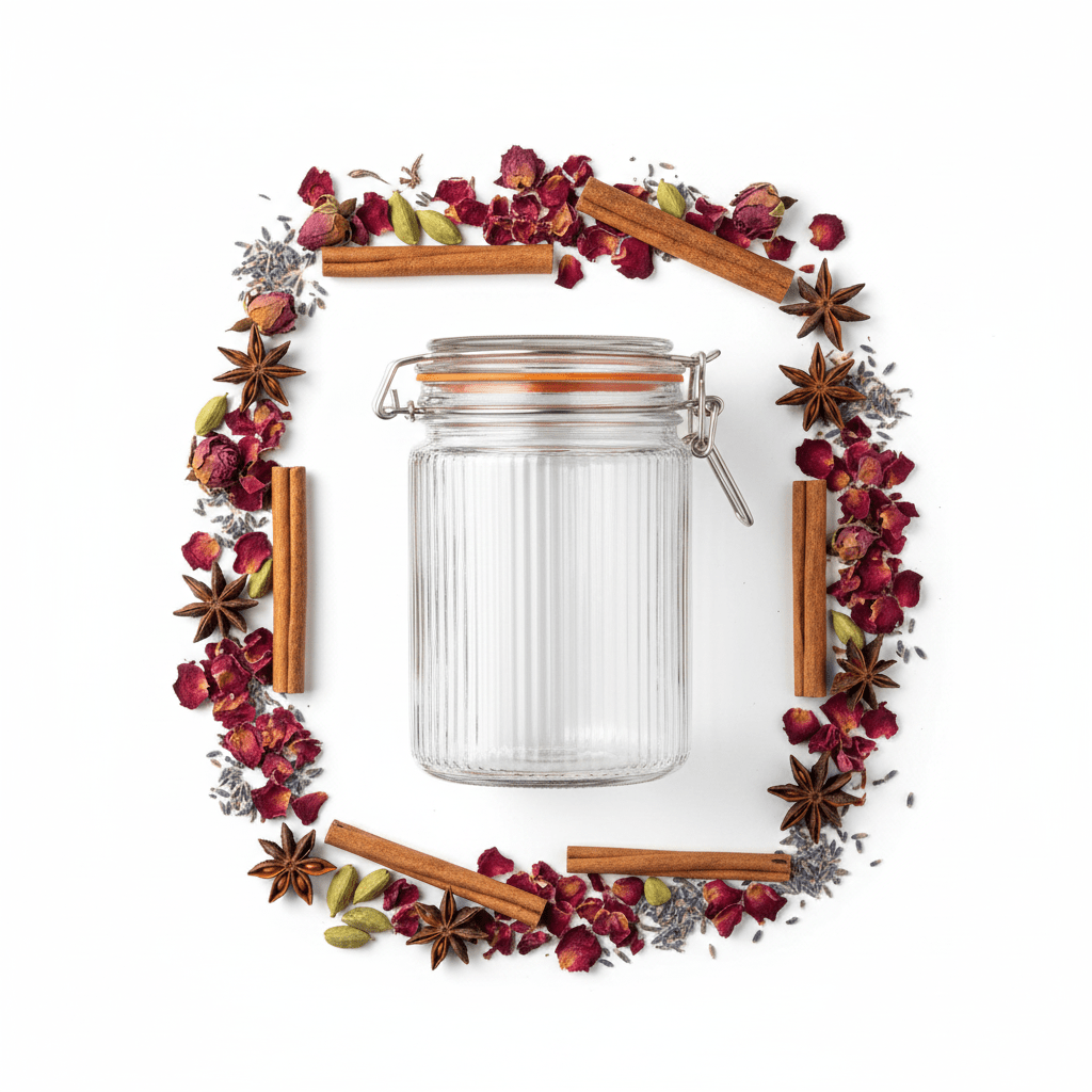 Nautilus Ribbed Glass Clip Jar — 1300ml | Airtight Storage Canister with Wire Bail Closure - Al Kabayel Discount CentreNautilus Ribbed Glass Clip Jar — 1300ml | Airtight Storage Canister with Wire Bail ClosureJars & Food SaversNAUTILUSAl Kabayel Discount Centre