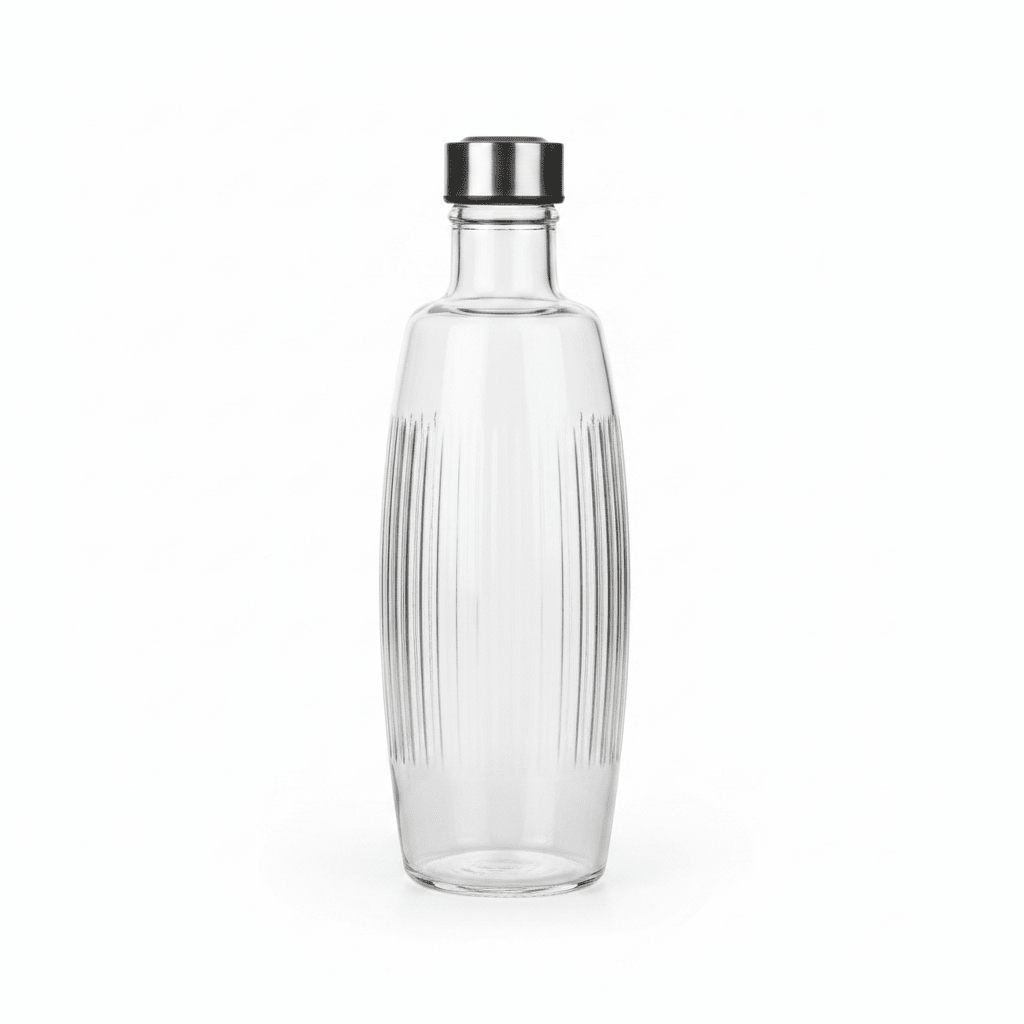 Nautilus Ribbed Glass Water Bottle - 1200ml - Al Kabayel Discount CentreNautilus Ribbed Glass Water Bottle - 1200mlKitchen Utensils & GadgetsNAUTILUSAl Kabayel Discount Centre
