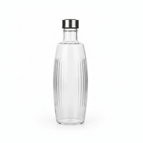 Nautilus Ribbed Glass Water Bottle - 1200ml - Al Kabayel Discount CentreNautilus Ribbed Glass Water Bottle - 1200mlKitchen Utensils & GadgetsNAUTILUSAl Kabayel Discount Centre