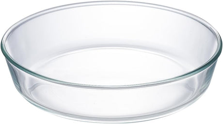 NAUTILUS Round Borosilicate Glass Baking Tray/Roaster 1.4 Liter, 230mm*230cm, RNGT - 10577 - Al Kabayel Discount CentreNAUTILUS Round Borosilicate Glass Baking Tray/Roaster 1.4 Liter, 230mm*230cm, RNGT - 10577Food ContainersNAUTILUSAl Kabayel Discount Centre