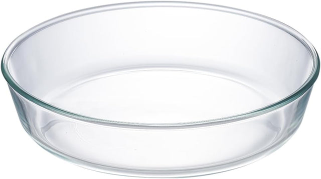 NAUTILUS Round Borosilicate Glass Baking Tray/Roaster 1.4 Liter, 230mm*230cm, RNGT - 10577 - Al Kabayel Discount CentreNAUTILUS Round Borosilicate Glass Baking Tray/Roaster 1.4 Liter, 230mm*230cm, RNGT - 10577Food ContainersNAUTILUSAl Kabayel Discount Centre