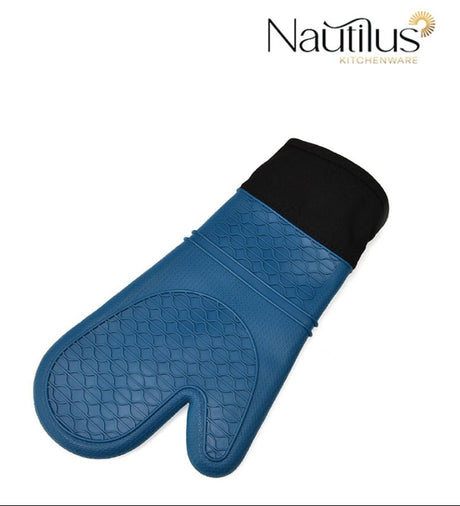 NAUTILUS Silicone Non - Slip Oven Mitt, Blue - RNGT 0159 - Al Kabayel Discount CentreNAUTILUS Silicone Non - Slip Oven Mitt, Blue - RNGT 0159Cookware AccessoriesNAUTILUSAl Kabayel Discount Centre