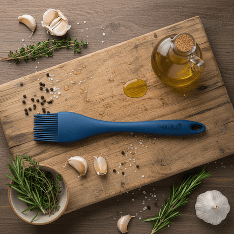 Nautilus Silicone Pastry Brush - Navy Blue - 26 × 4 cm - Al Kabayel Discount CentreNautilus Silicone Pastry Brush - Navy Blue - 26 × 4 cmKitchen Utensils & GadgetsNAUTILUSAl Kabayel Discount Centre