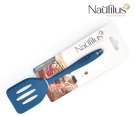 NAUTILUS Silicone Slotted Turner 20.5cm*5.5cm, RNGT - 0091 - Al Kabayel Discount CentreNAUTILUS Silicone Slotted Turner 20.5cm*5.5cm, RNGT - 0091Cookware AccessoriesNAUTILUSAl Kabayel Discount Centre
