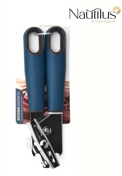 NAUTILUS Soft Touch Handle Can Opener, Blue, RNGT - 0028 - Al Kabayel Discount CentreNAUTILUS Soft Touch Handle Can Opener, Blue, RNGT - 0028Cookware AccessoriesNAUTILUSAl Kabayel Discount Centre