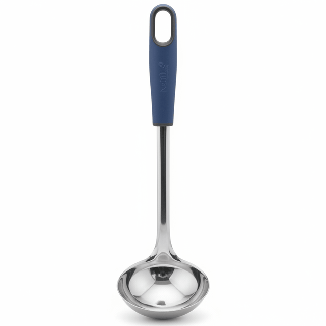 Nautilus Soft - Touch Handle Stainless Steel Ladle – 31cm Heavy - Duty Serving Tool (RNGT - 0125) - Al Kabayel Discount CentreNautilus Soft - Touch Handle Stainless Steel Ladle – 31cm Heavy - Duty Serving Tool (RNGT - 0125)Ladle SpoonNAUTILUSAl Kabayel Discount Centre