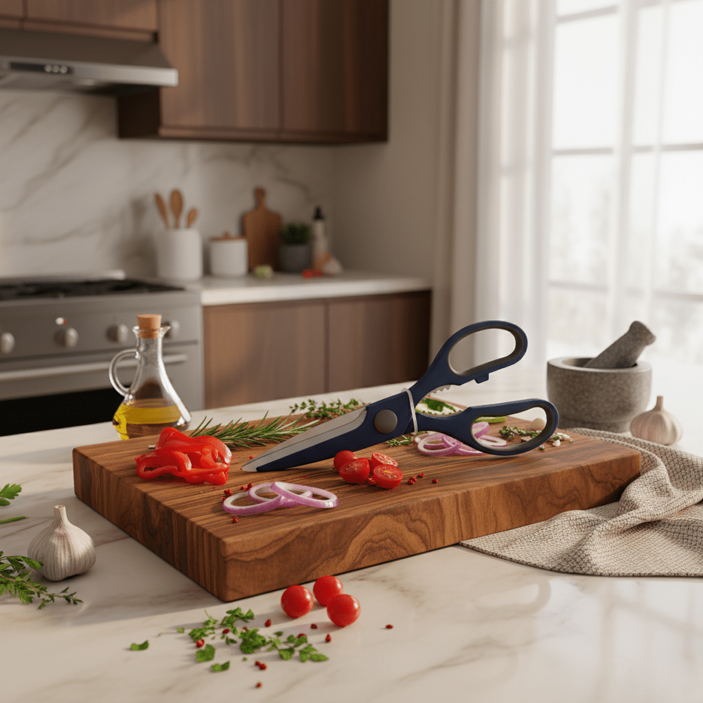 Nautilus Soft - Touch Multi - Purpose Kitchen Scissors – 21cm Ergonomic Grip (RNGT - 0029) - Al Kabayel Discount CentreNautilus Soft - Touch Multi - Purpose Kitchen Scissors – 21cm Ergonomic Grip (RNGT - 0029)ScissorsNAUTILUSAl Kabayel Discount Centre