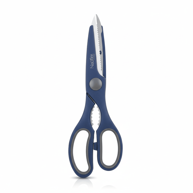 Nautilus Soft - Touch Multi - Purpose Kitchen Scissors – 21cm Ergonomic Grip (RNGT - 0029) - Al Kabayel Discount CentreNautilus Soft - Touch Multi - Purpose Kitchen Scissors – 21cm Ergonomic Grip (RNGT - 0029)ScissorsNAUTILUSAl Kabayel Discount Centre